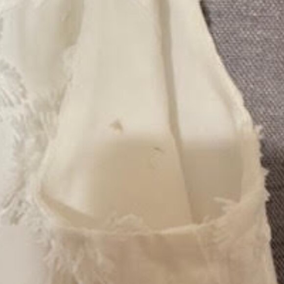 🤍INC White Textured Sleeveless Dress (Size 14) - Picture 10 of 10